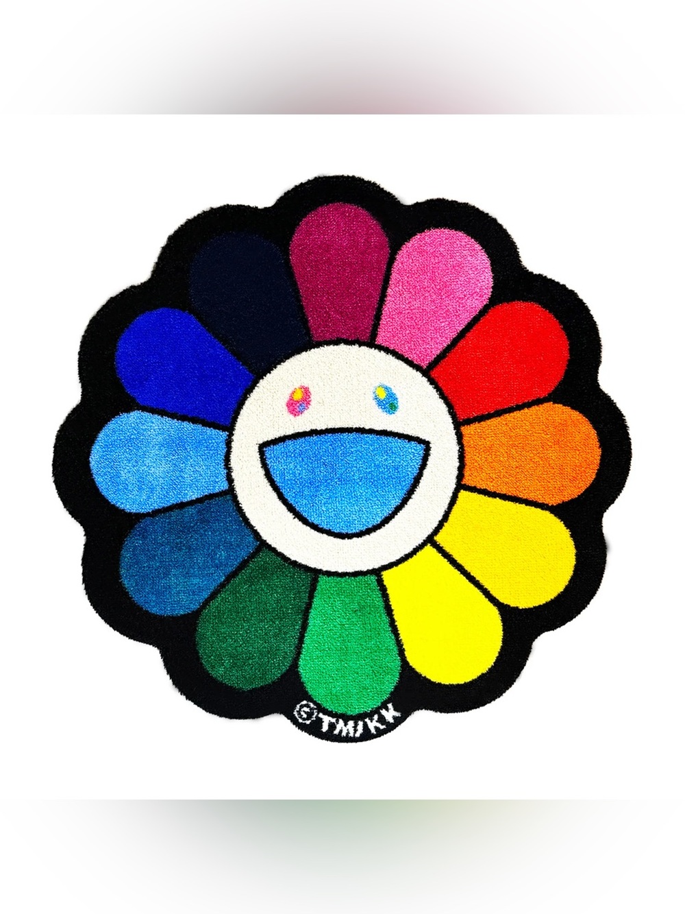 Takashi Murakami Flower Floor Mat Rug
Rainbow AUTHENTIC